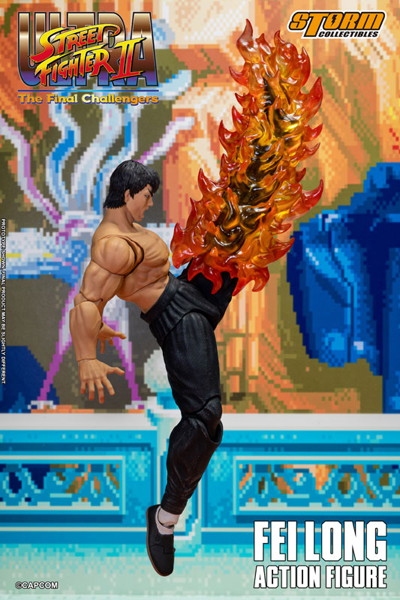 ウルトラストリートファイターII ザ・ファイナルチャレンジャーズ アクションフィギュア フェイロン
