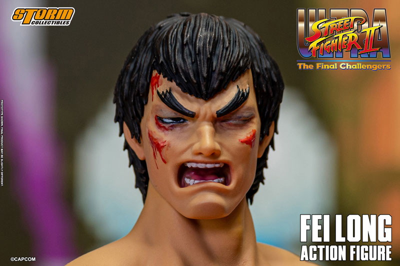 ウルトラストリートファイターII ザ・ファイナルチャレンジャーズ アクションフィギュア フェイロン