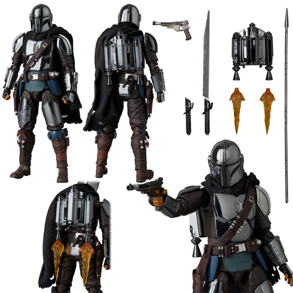 MAFEX STAR WARS THE MANDALORIAN CHROME Ver.