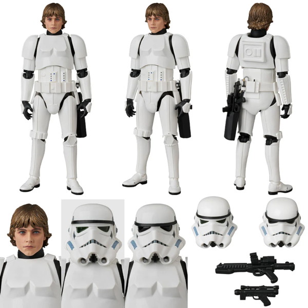 MAFEX STAR WARS LUKE SKYWALKER（TM）（STORMTROOPER DISGUISE）