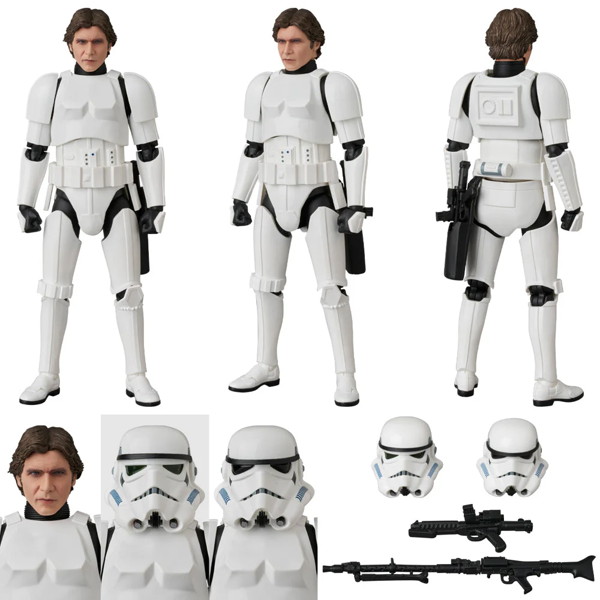 MAFEX STAR WARS HAN SOLO（TM）（STORMTROOPER DISGUISE）