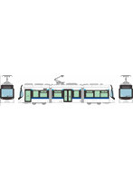 33728 鉄道コレクション 富山地方鉄道市内軌道線T100形（第3編成）103号車