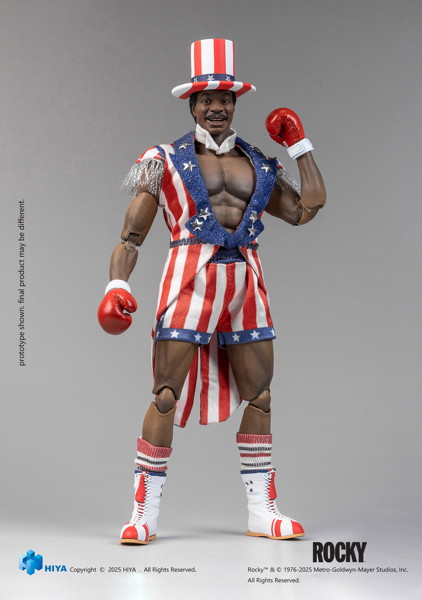 ロッキー 1/12 アクションフィギュア アポロ・クリード