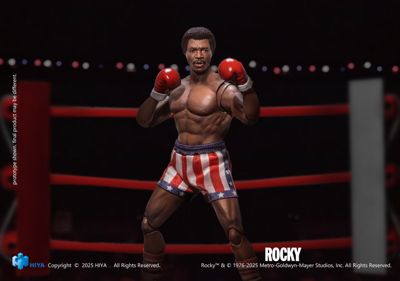 ロッキー 1/12 アクションフィギュア アポロ・クリード