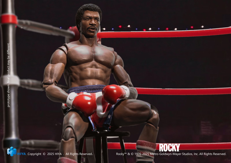 ロッキー 1/12 アクションフィギュア アポロ・クリード