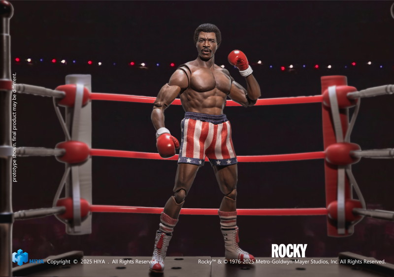 ロッキー 1/12 アクションフィギュア アポロ・クリード