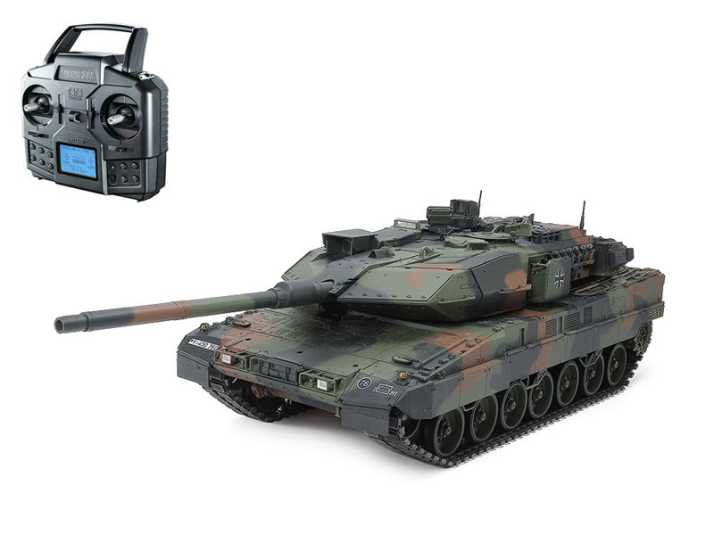 1/16RCタンク ドイツ連邦軍主力戦車 レオパルト2 A7V フルオペレーションセット（4chプロポ付）