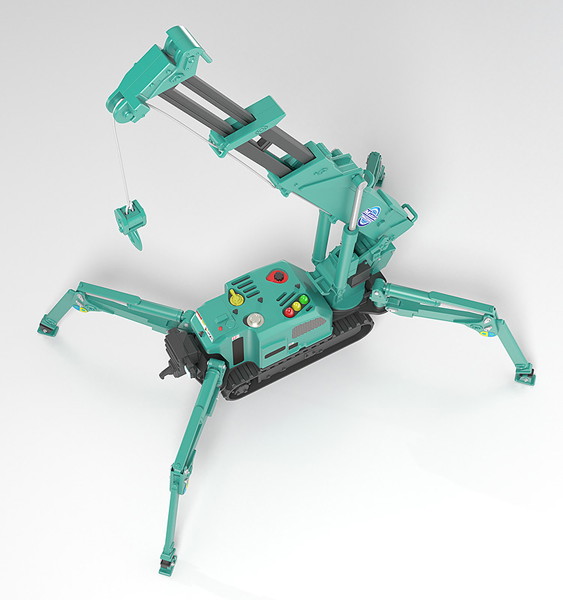 MODEROID 前田製作所 かにクレーン （グリーン）