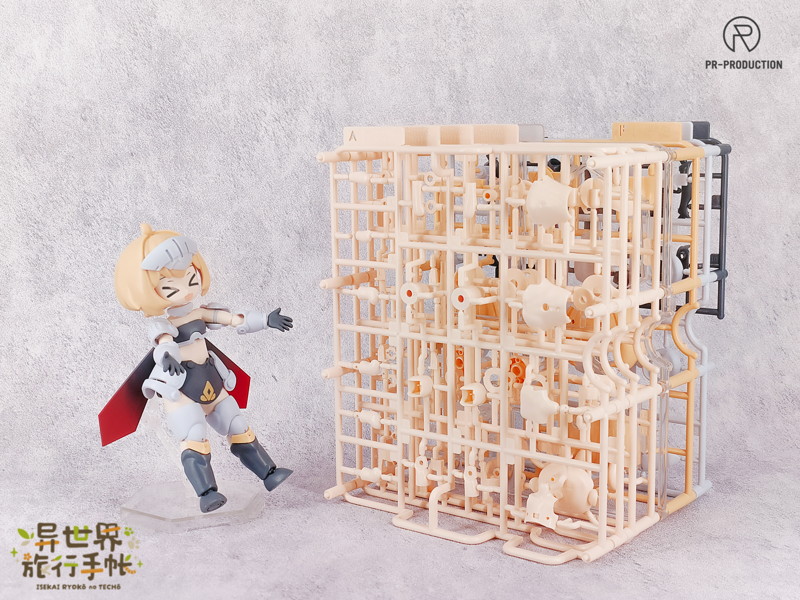 異世界旅行手帳 01 新人戦士 レニー・ブラウン プラスチックキット