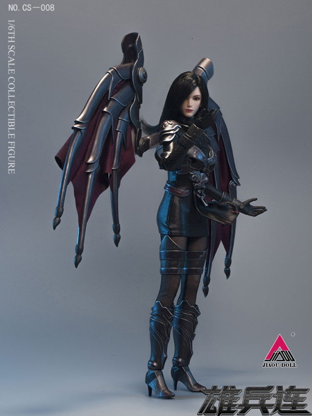 JIAOU DOLL 1/6 シリコン可動フィギュア人形 涼氷（リャンビン）コレクターズアーマーセット