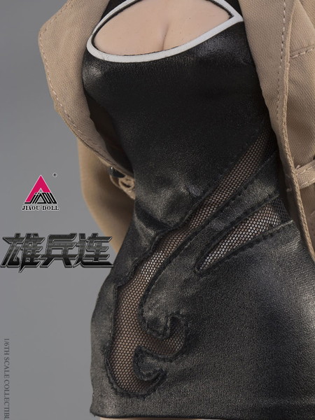 JIAOU DOLL 1/6 シリコン可動フィギュア人形 涼氷（リャンビン）カジュアルスタイルセット