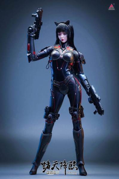 JIAOU DOLL 1/6 シリコン可動フィギュア人形 スーシャオリー アーマーセット
