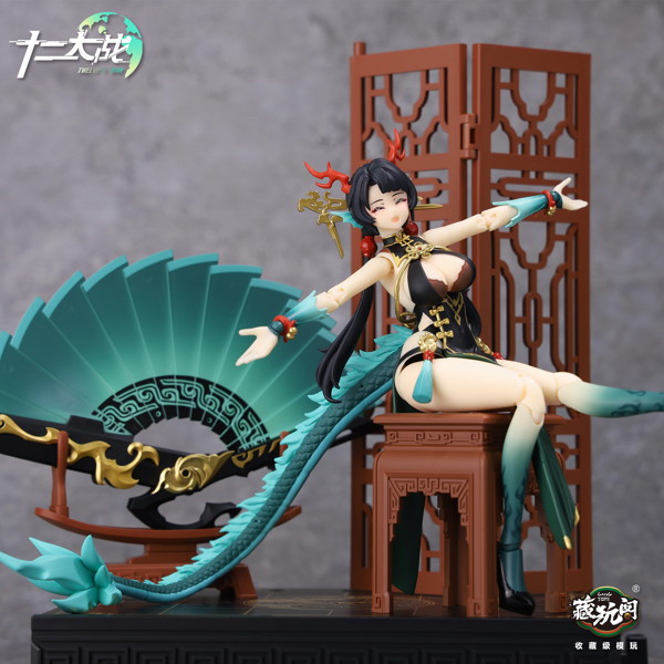 CangToys「十二大戦」シリーズ 十二支 小青龍 瓏 LOONG 1/12スケール 可動フィギュア