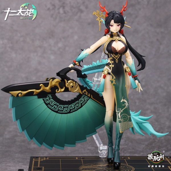 CangToys「十二大戦」シリーズ 十二支 小青龍 瓏 LOONG 1/12スケール 可動フィギュア
