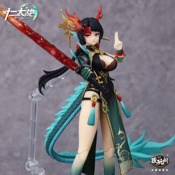 CangToys「十二大戦」シリーズ 十二支 小青龍 瓏 LOONG 1/12スケール 可動フィギュア