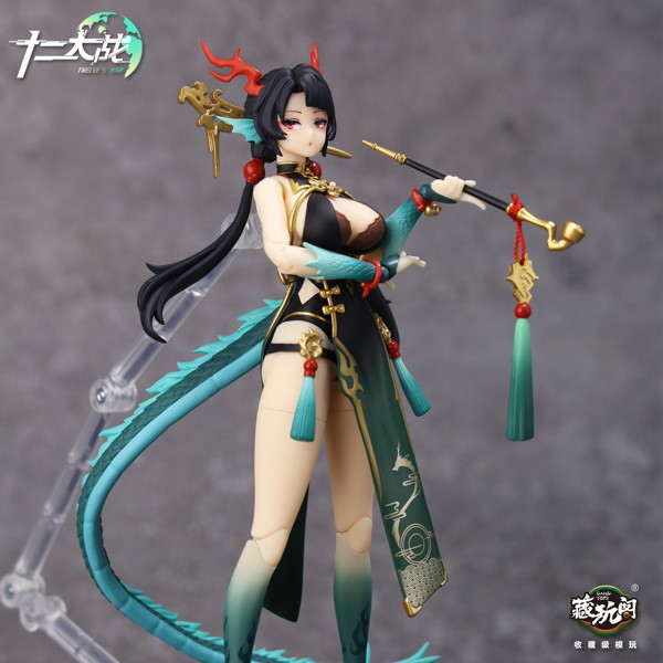CangToys「十二大戦」シリーズ 十二支 小青龍 瓏 LOONG 1/12スケール 可動フィギュア