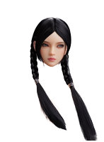 YMトイズ 1/6 セクシー ビューティーヘッド 117 D