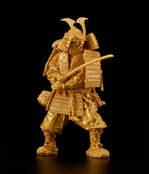 PLAMAX 1/12 鎌倉時代の鎧武者 黄金の装 Gold color edition