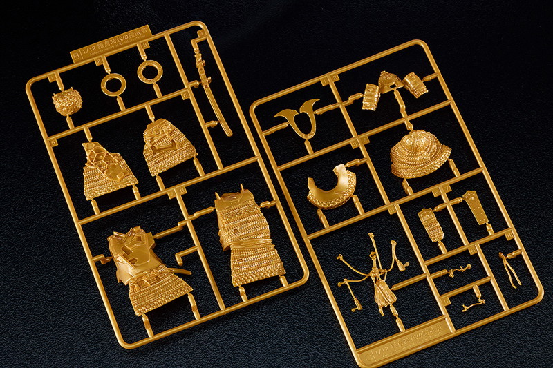 PLAMAX 1/12 鎌倉時代の鎧武者 黄金の装 Gold color edition