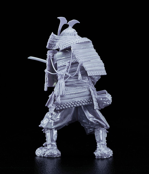 PLAMAX 1/12 鎌倉時代の鎧武者 白銀の装 Silver color edition