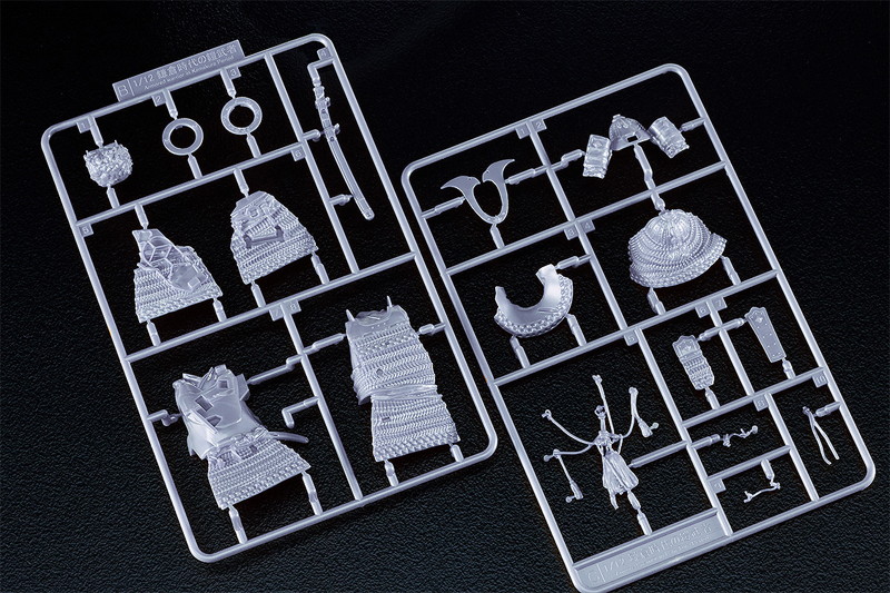 PLAMAX 1/12 鎌倉時代の鎧武者 白銀の装 Silver color edition