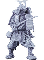 PLAMAX 1/12 鎌倉時代の鎧武者 白銀の装 Silver color edition
