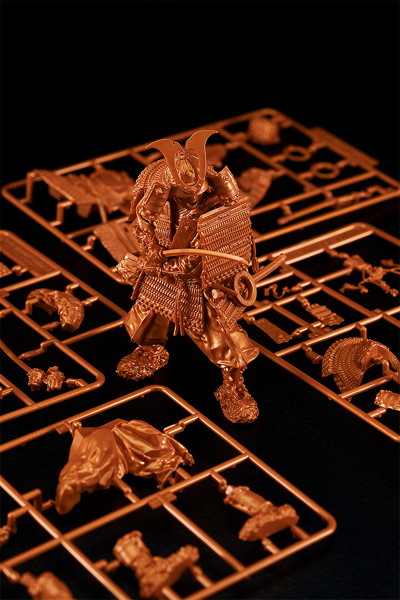 PLAMAX 1/12 鎌倉時代の鎧武者 赤銅の装 Copper color edition