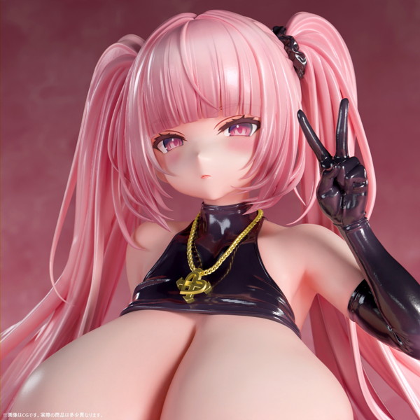 爆乳ラバードレス インカローズ 1/4スケール塗装済み完成品フィギュア