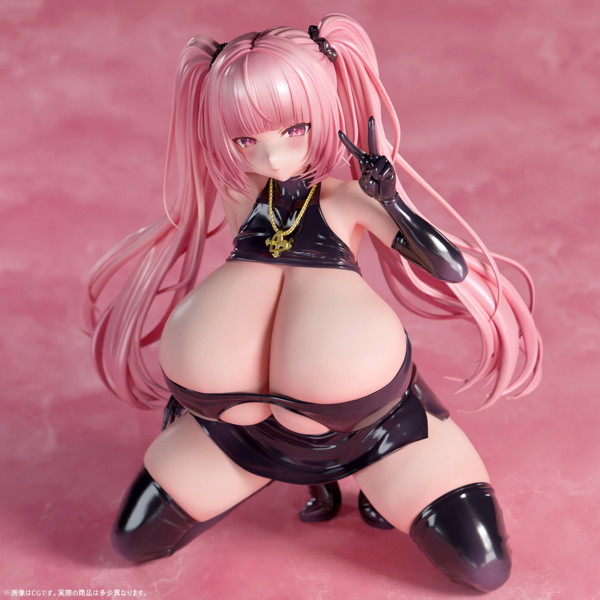 爆乳ラバードレス インカローズ 1/4スケール塗装済み完成品フィギュア