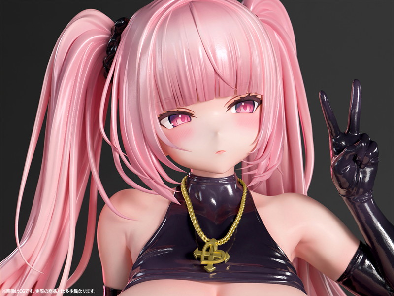 爆乳ラバードレス インカローズ 1/4スケール塗装済み完成品フィギュア