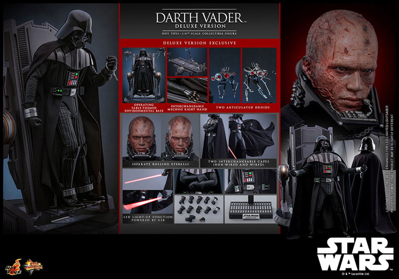 【ムービー・マスターピース】 『スター・ウォーズ エピソード3/シスの復讐』 1/6スケールフィギュア ダース・ベイダー（デラックス版）