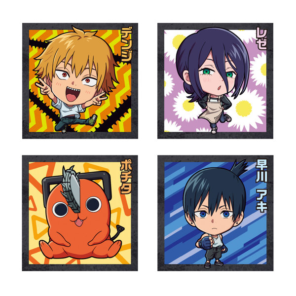 にふぉるめーしょん 劇場版『チェンソーマン レゼ編』シールウエハース （全28種） 1BOX:20個入