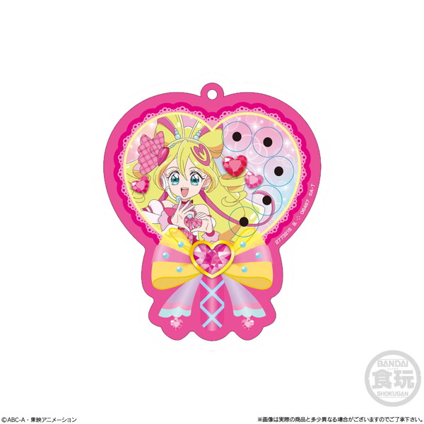 キミとアイドルプリキュア♪パチパチプリキュアデコネーム （全8種） 1BOX:12個入