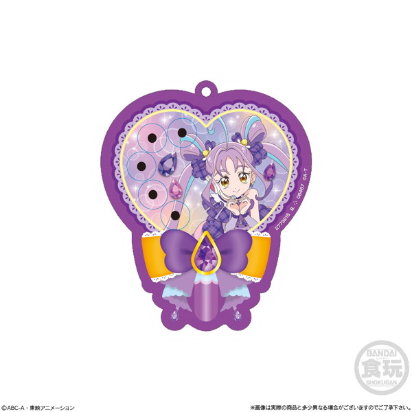 キミとアイドルプリキュア♪パチパチプリキュアデコネーム （全8種） 1BOX:12個入