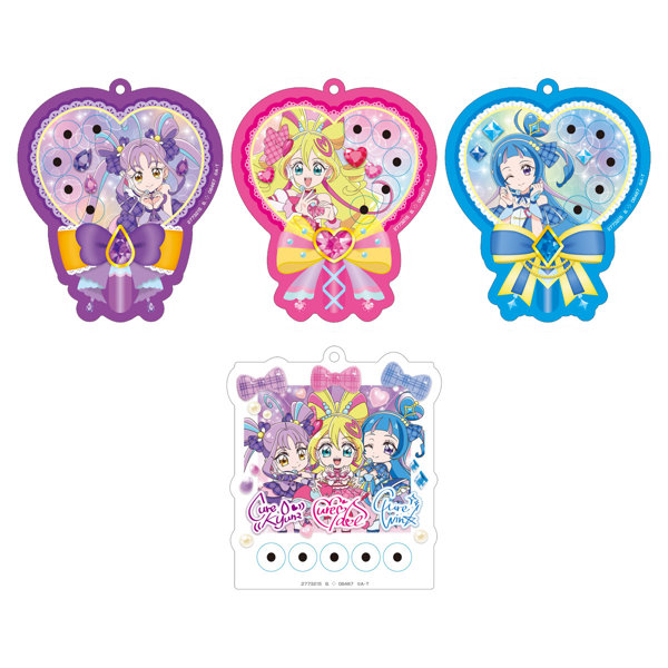 キミとアイドルプリキュア♪パチパチプリキュアデコネーム （全8種） 1BOX:12個入