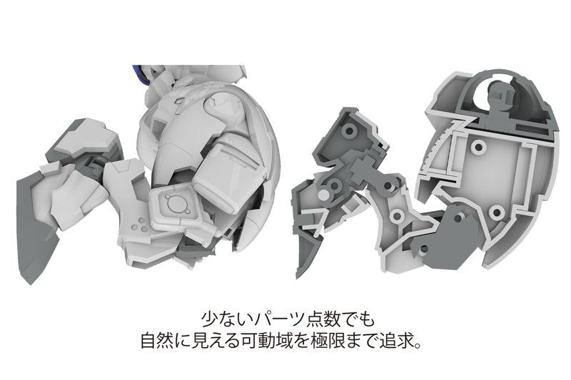 PP164 1/48 X-4＋（PDF-802） 装甲歩兵