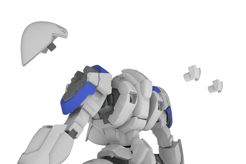 PP164 1/48 X-4＋（PDF-802） 装甲歩兵