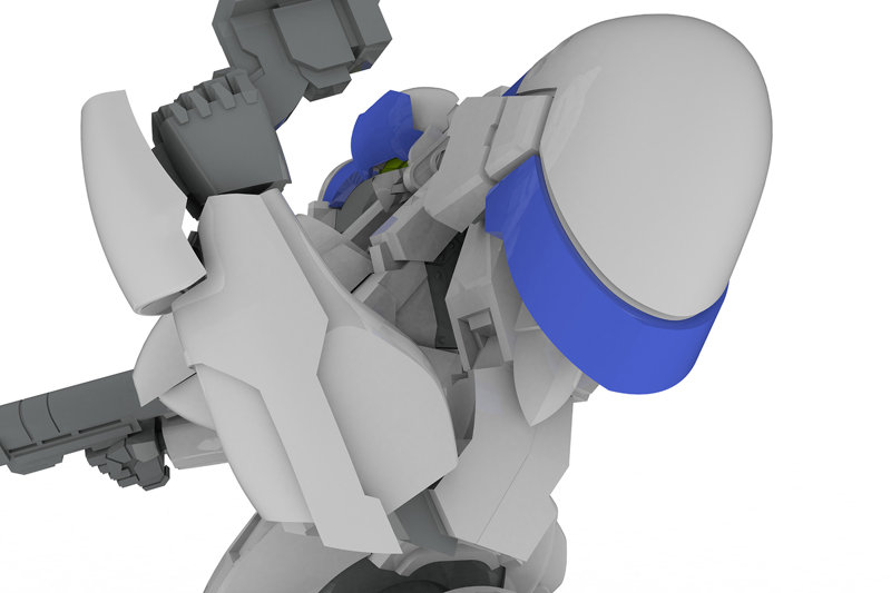 PP164 1/48 X-4＋（PDF-802） 装甲歩兵