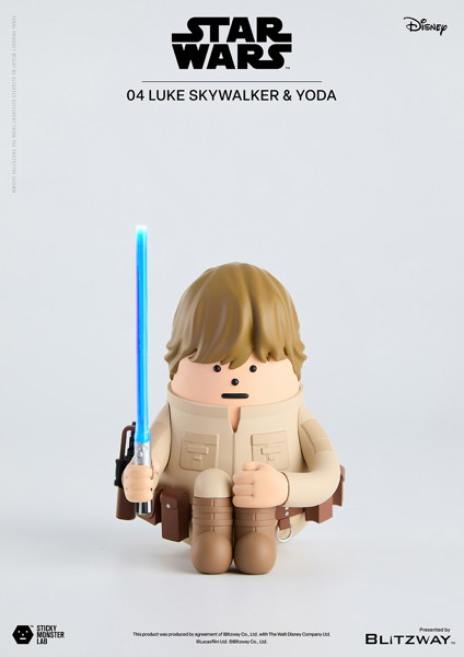 SML STAR WARS 04 LUKE SKYWALKER and YODA