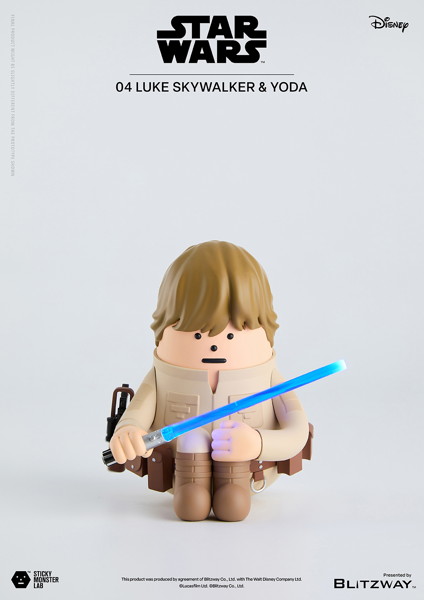 SML STAR WARS 04 LUKE SKYWALKER and YODA