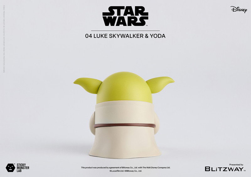 SML STAR WARS 04 LUKE SKYWALKER and YODA