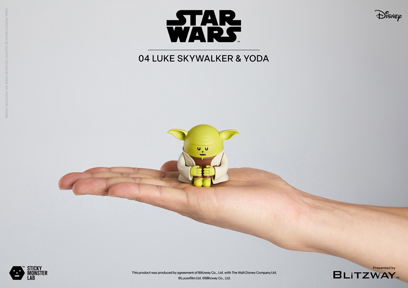 SML STAR WARS 04 LUKE SKYWALKER and YODA