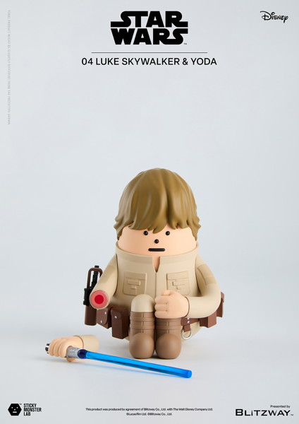 SML STAR WARS 04 LUKE SKYWALKER and YODA