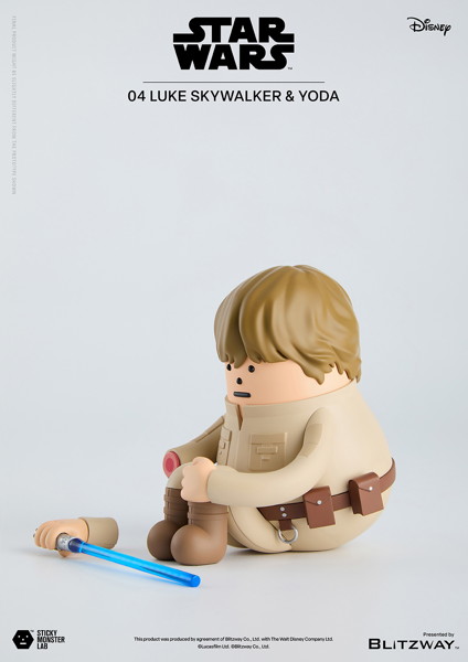 SML STAR WARS 04 LUKE SKYWALKER and YODA