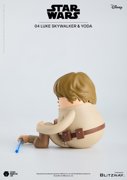 SML STAR WARS 04 LUKE SKYWALKER and YODA