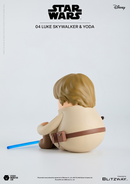 SML STAR WARS 04 LUKE SKYWALKER and YODA