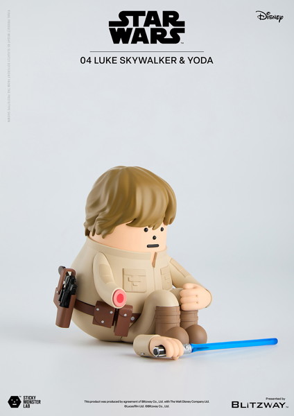 SML STAR WARS 04 LUKE SKYWALKER and YODA
