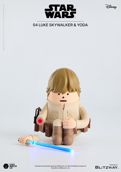 SML STAR WARS 04 LUKE SKYWALKER and YODA