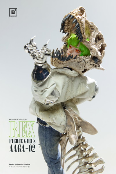 Beautiful Chemistry x Entei Ryu 1/6 Fierce Girls Mercenary Gunner AAGA-02 Rex