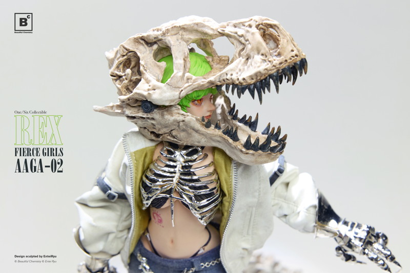 Beautiful Chemistry x Entei Ryu 1/6 Fierce Girls Mercenary Gunner AAGA-02 Rex